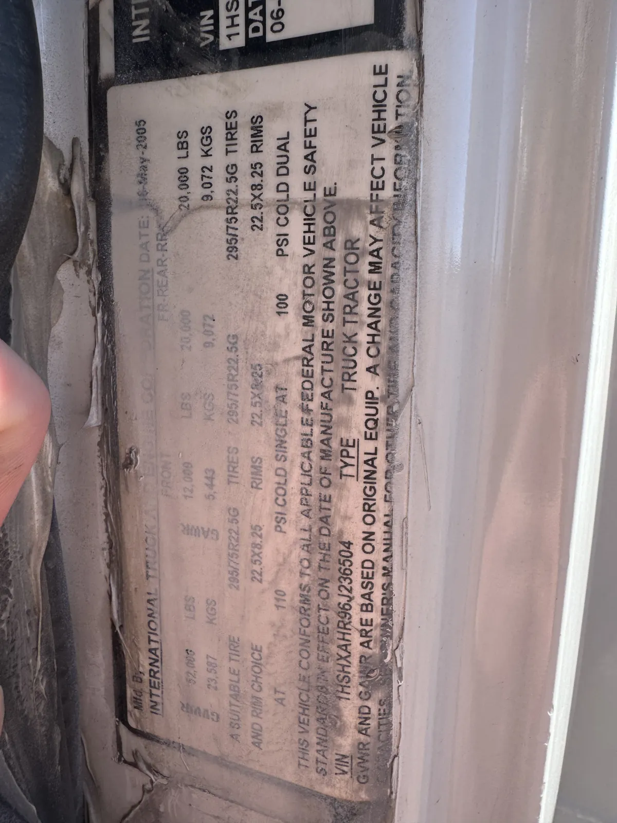 Internacional TranStar 8600 - Acorazado - 14 Metros 2006 - Motor Cummins - 613,966 millas - en venta Chihuahua