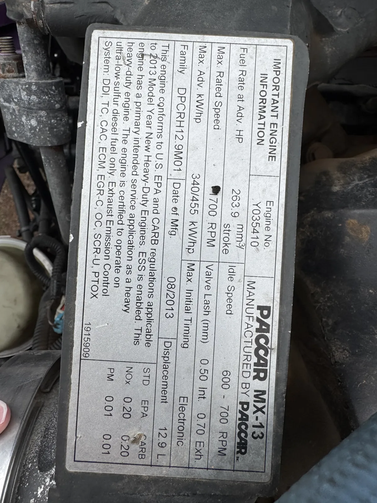 Peterbilt 587 2014 - Motor Paccar - 810,266 millas - en venta Chihuahua